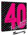 Picture of Fabulous 40 Birthday  - Buy any 2 and get FREE SHIPPING