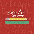 Picture of A+ Teacher - Personalized - Buy any 2 and get FREE SHIPPING