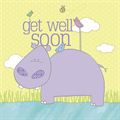 Picture of Get Well Hippo - Personalized