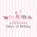 Picture of Animal Parade Pink- Personalized