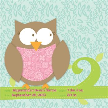 Picture of Baby Owl - Personalized