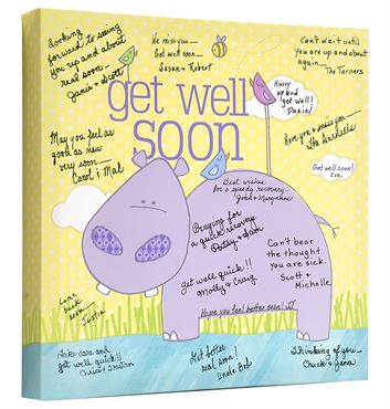 Picture of Get Well- Hippo - Buy any 2 and get FREE SHIPPING