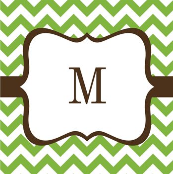 Picture of Chevron Monogram