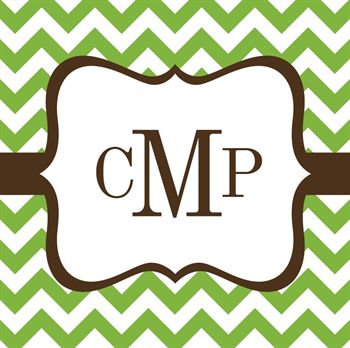 Picture of Chevron Monogram