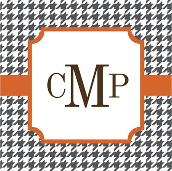 Picture of Houndstooth Monogram